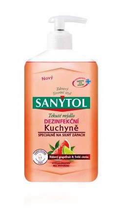 Sanytol dez.mýdlo 250ml Kuchyň | Toaletní mycí prostředky - Tekutá mýdla - S dávkovačem